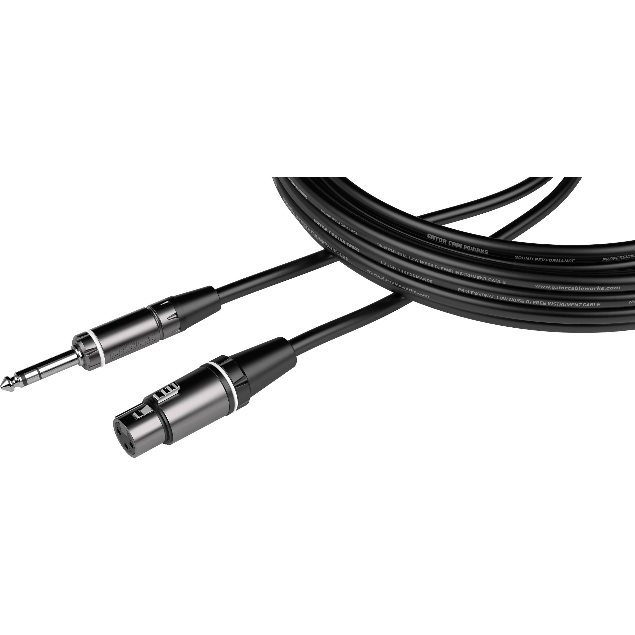 Gator Composer Series 6,3 mm TRS – XLR-Female καλώδιο