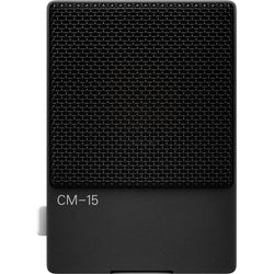 Teenage Engineering CM-15 condenser microphone with sleek design, professional audio quality, and compact build for versatile recording.