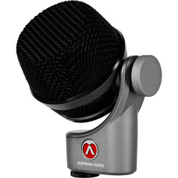 Austrian Audio OC-B6 condenser microphone with black body and grille, designed for professional studio recording and vocals.