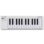 Arturia MicroLab MK3 MIDI keyboard controller, white, top view