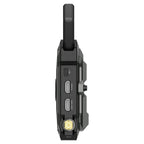 Hollyland Pyro Ultra transmitter, side view with HDMI and SDI ports
