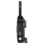 Hollyland Pyro Ultra receiver, side view with HDMI and SDI outputs