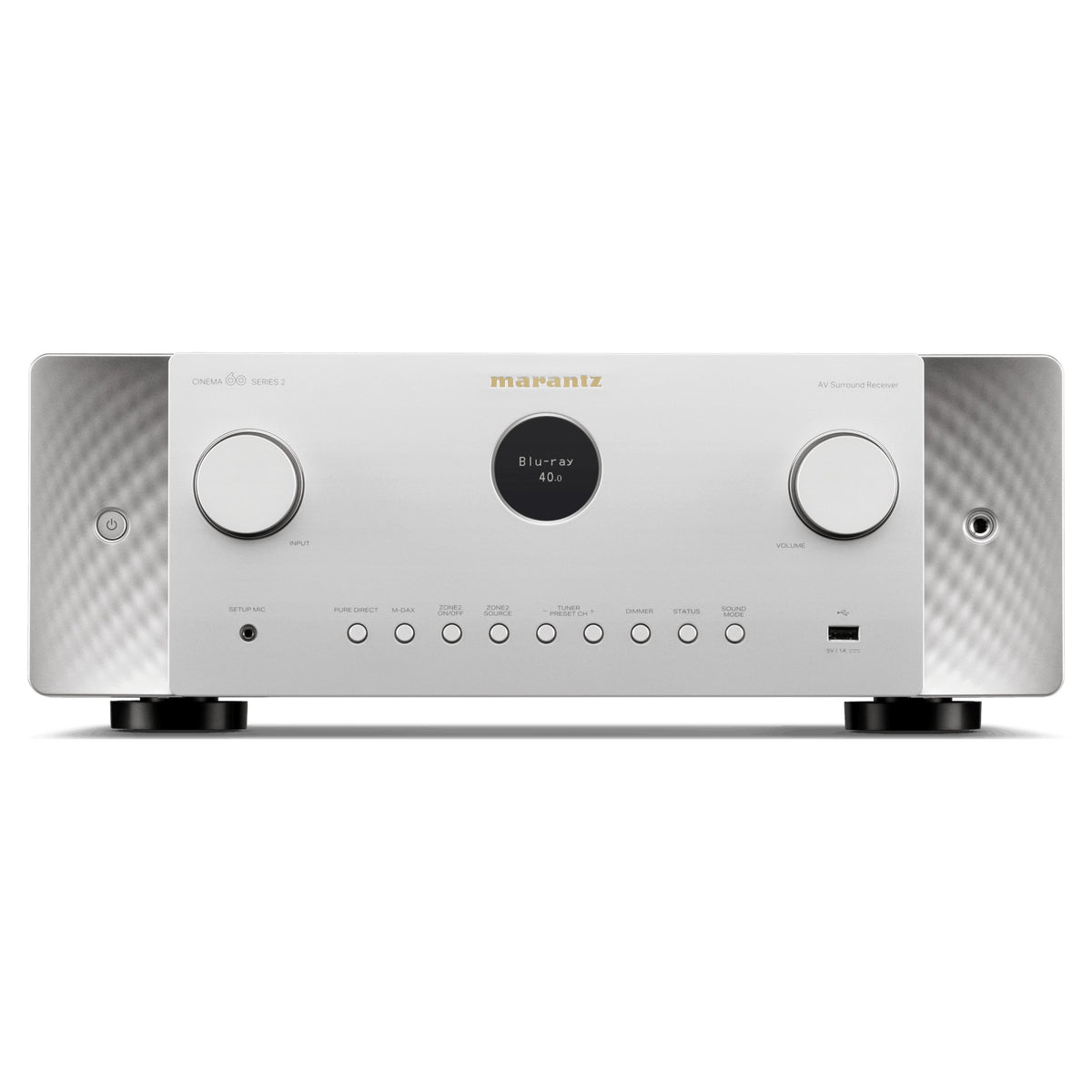 Marantz CINEMA 60 DAB Series 2, Silver Gold, front