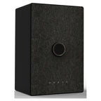 Onkyo GX-AiO 100 in black, vertical placement, front three-quarter view