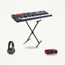 Arturia MiniFreak 49 + Focusrite Scarlett Solo 4th Gen + Hercules KS100B Synth Recording Set