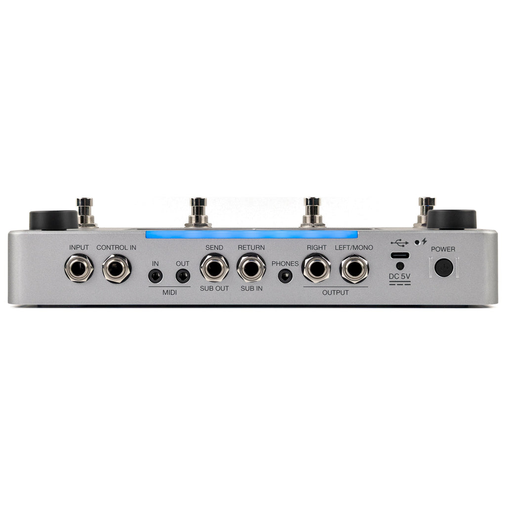 Zoom NEURIG, rear panel inputs and outputs